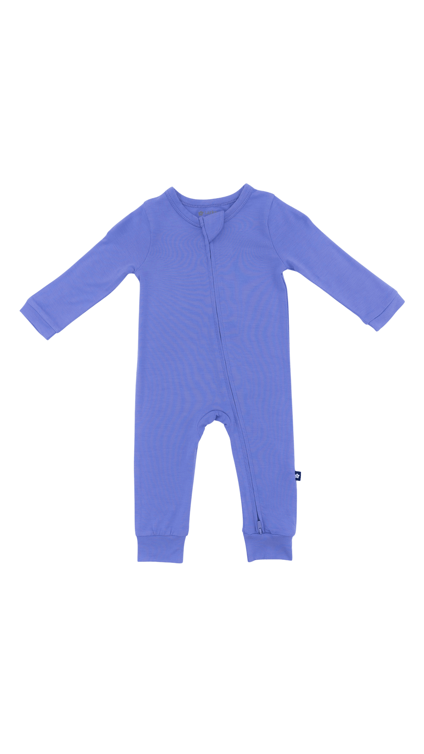 Zip Romper in Periwinkle