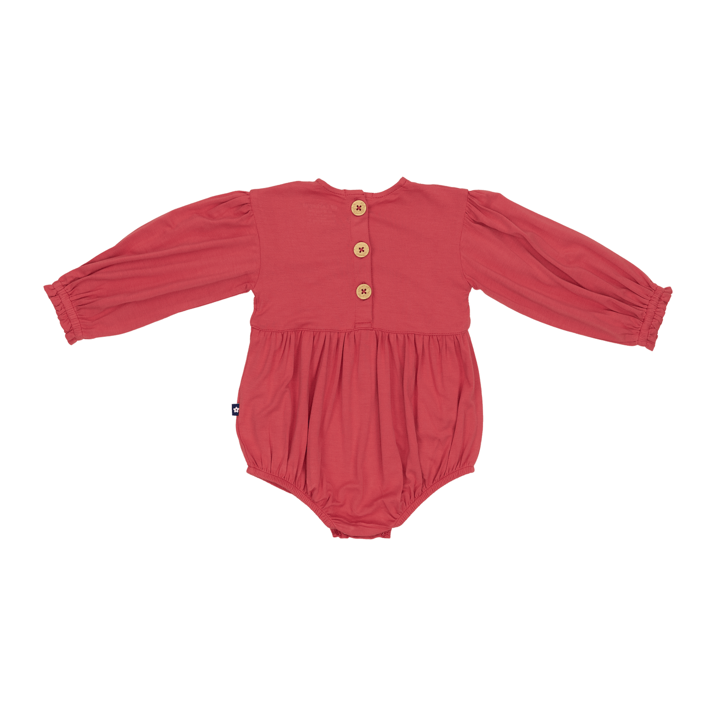 Bubble Romper in Berry Kiss