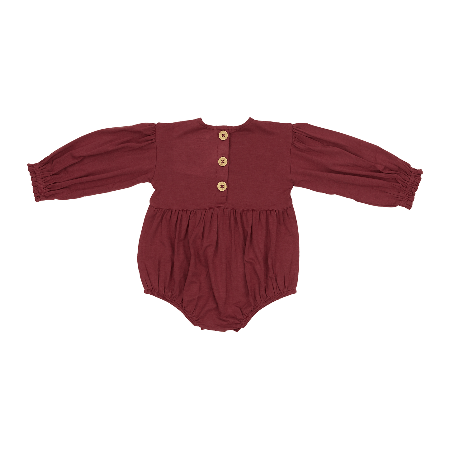 Bubble Romper in Crimson Canter