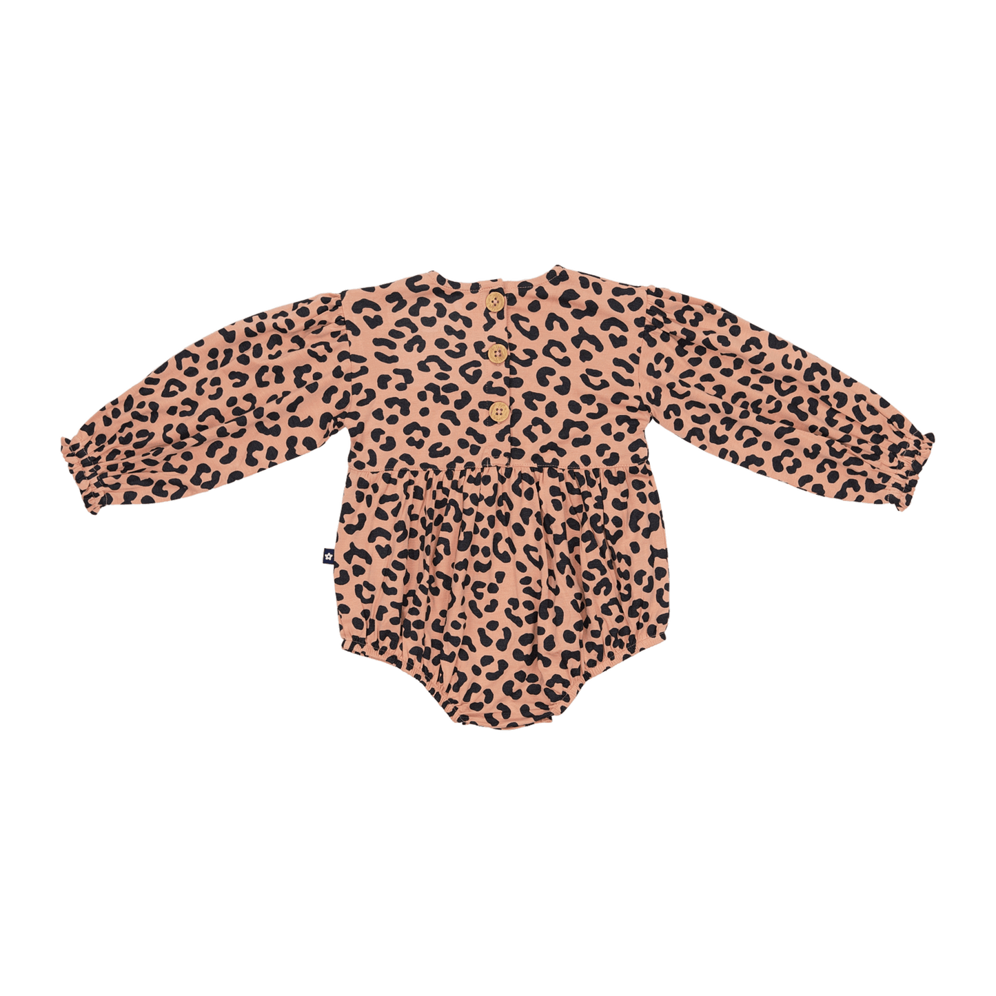 Bubble Romper in Leopard