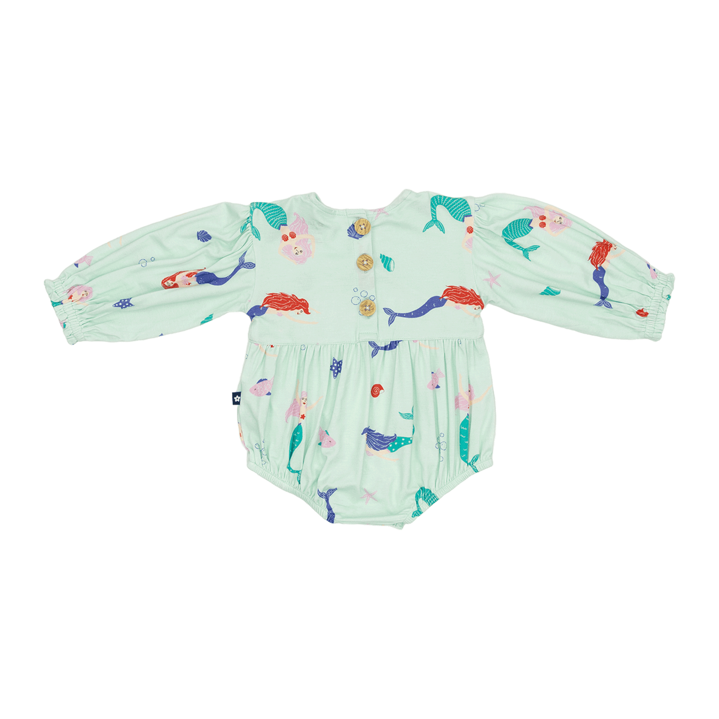 Bubble Romper in Mermaids