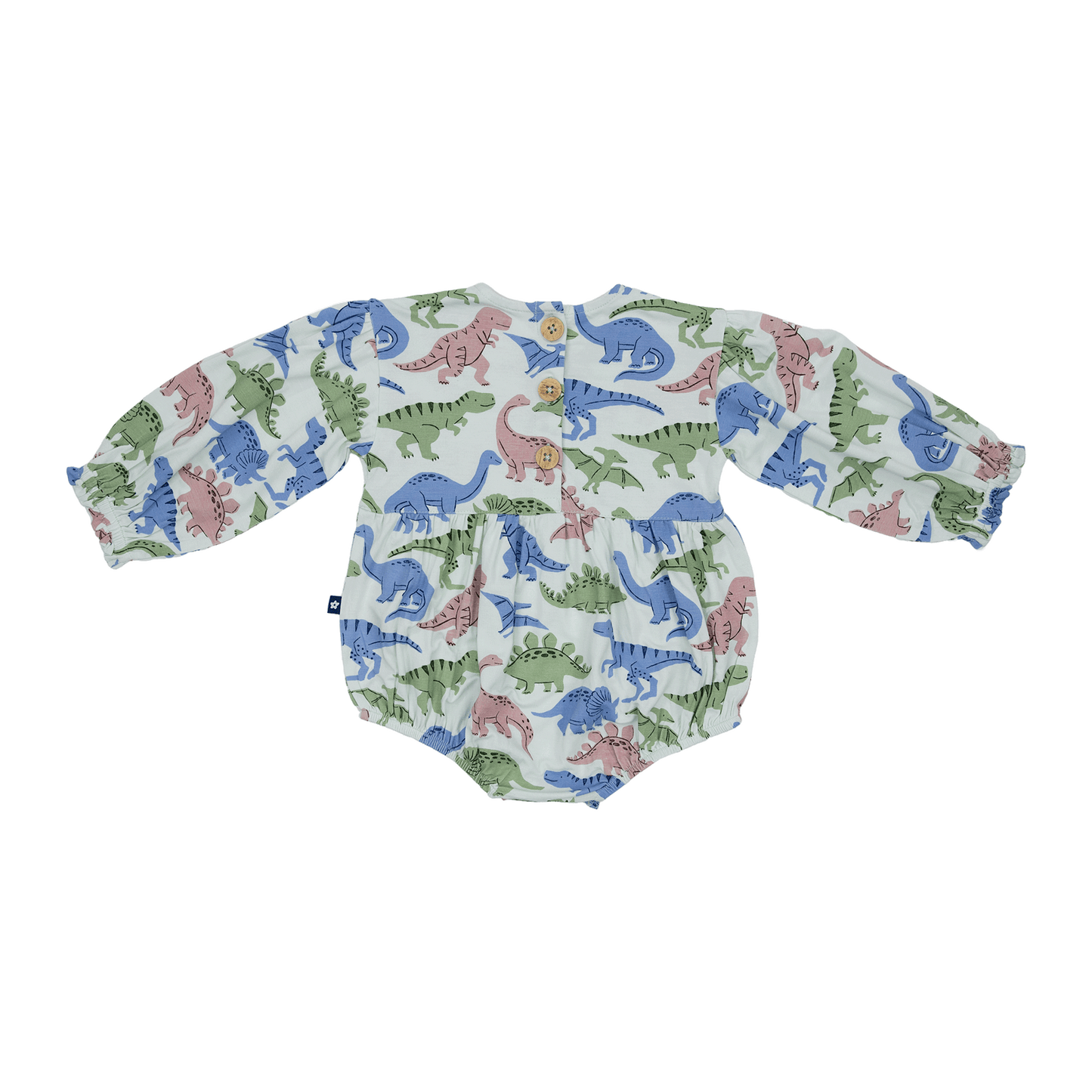 Bubble Romper in Prehistoric Pals