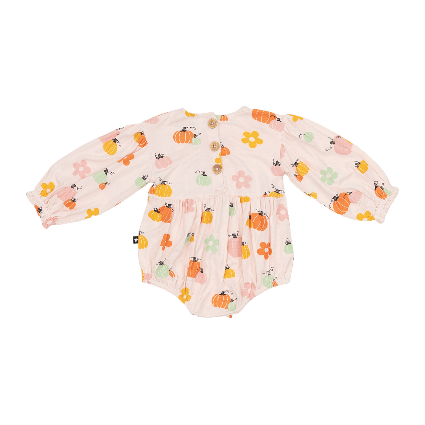 Bubble Romper in Pumpkin Patch