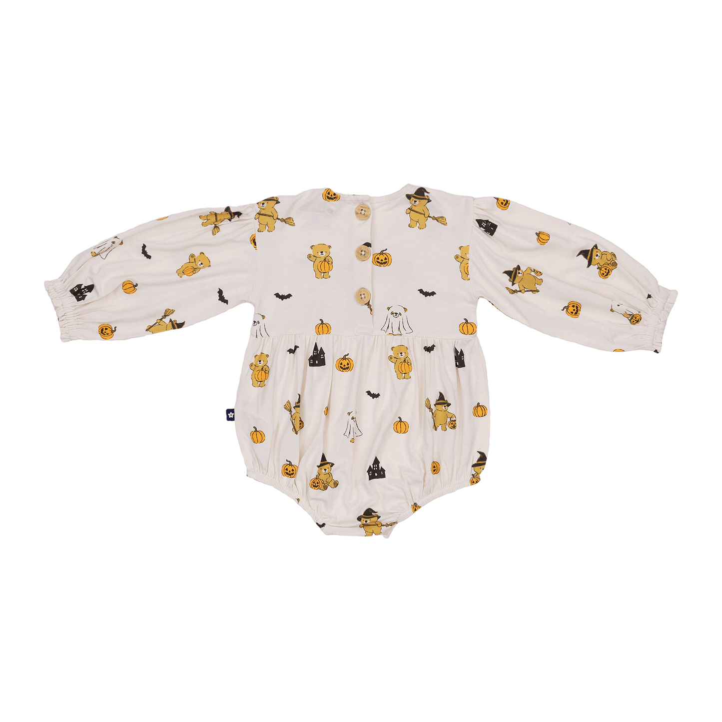 Bubble Romper in Trick or Treat