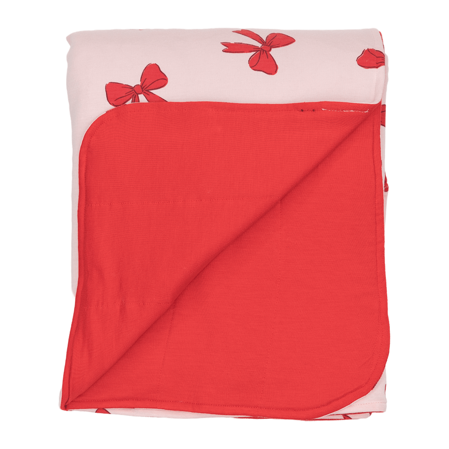 Cozy Blanket in Holiday Bows