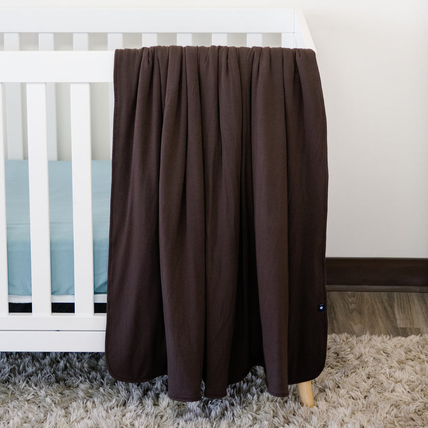 Cozy Blanket in Hot Fudge