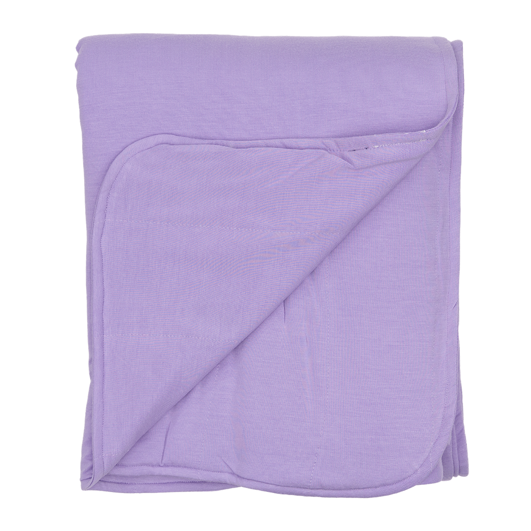 Cozy Blanket in Plum Pudding