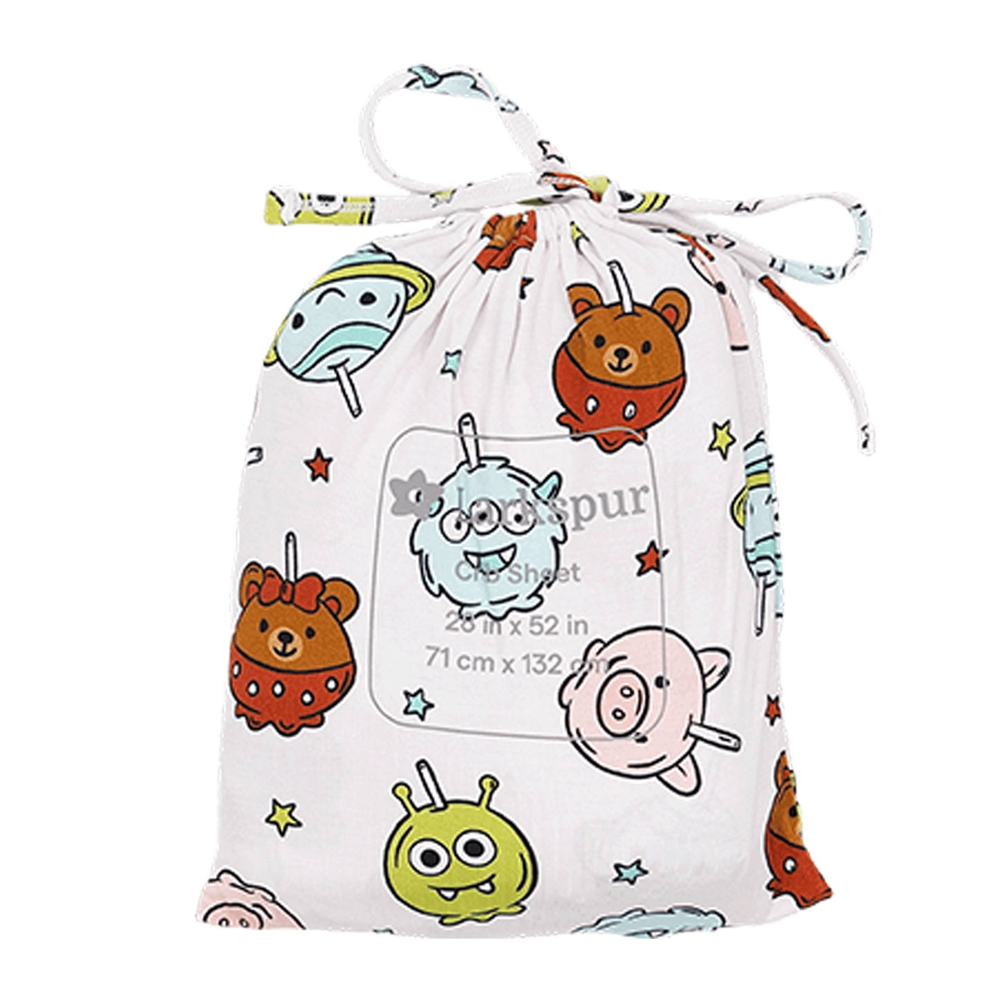 Crib Sheet in Mini Martians