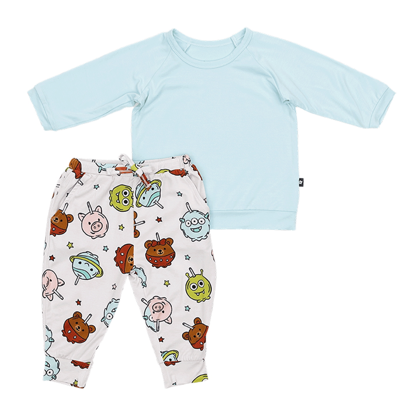 Long Sleeve Jogger Set in Sweet Squad