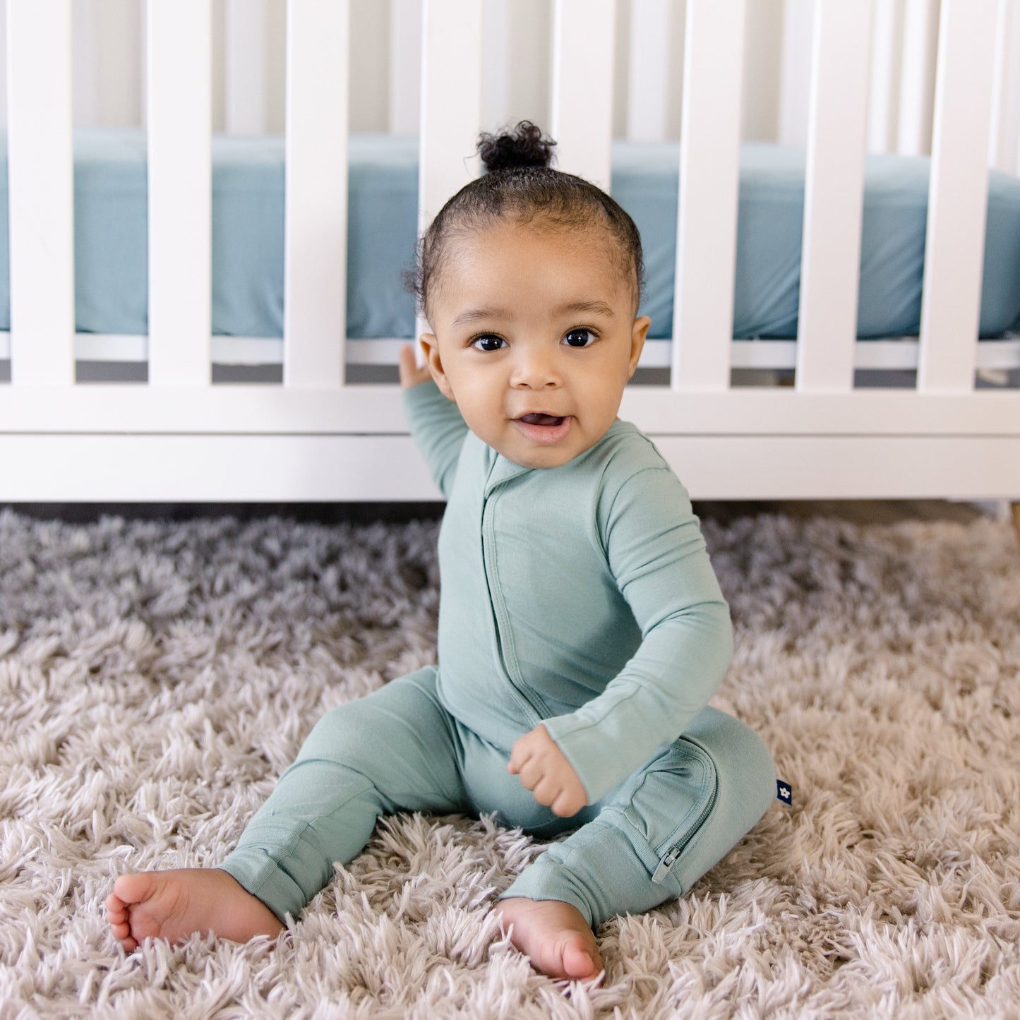 Convertible Footed Romper in Savanna Whisper