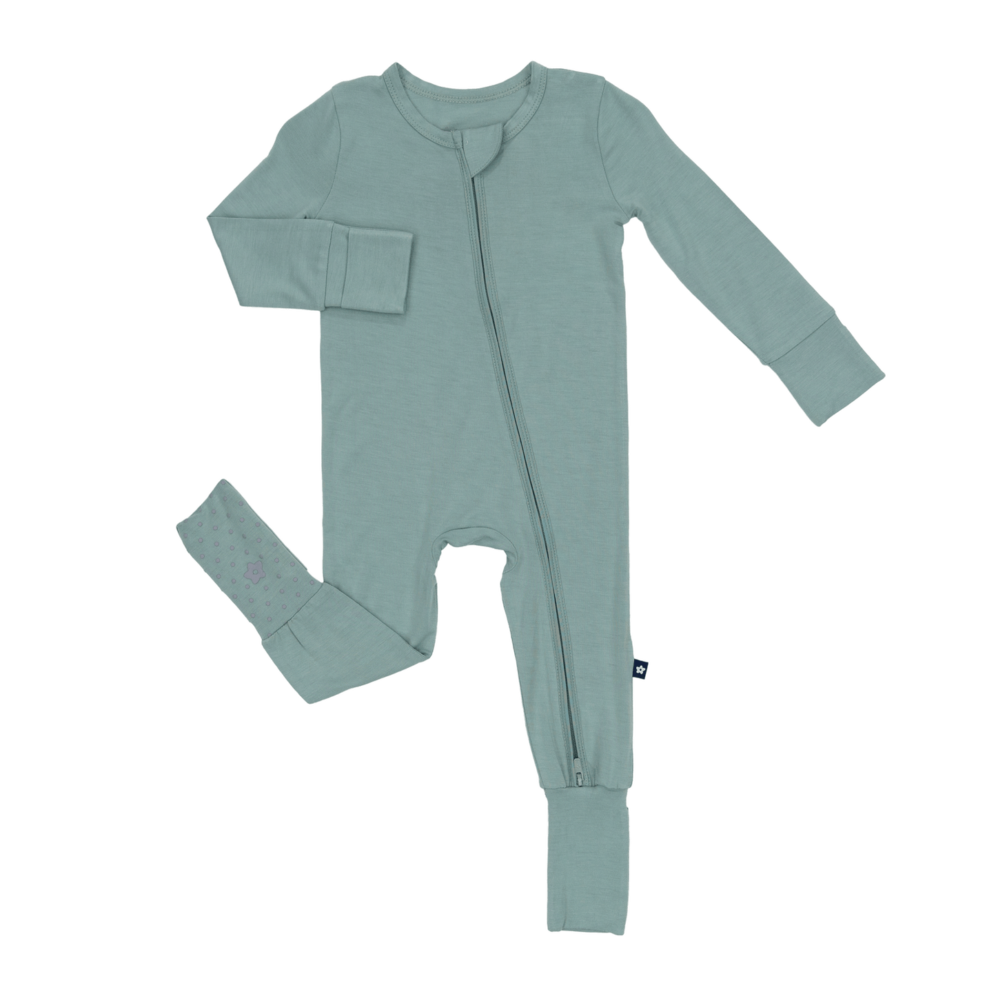 Convertible Footed Romper in Savanna Whisper