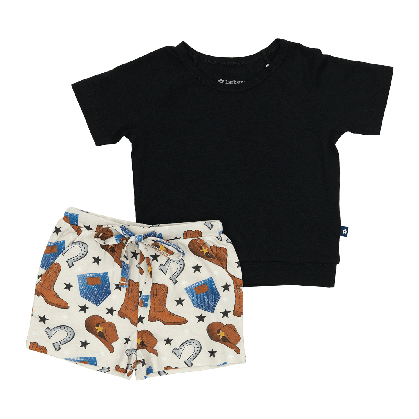 Jogger Set in Cowboys and Denims