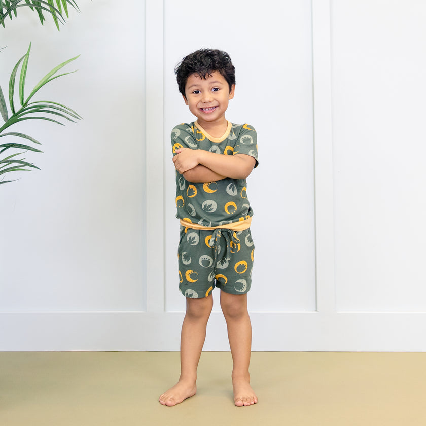 Jogger Set in Dino Dots