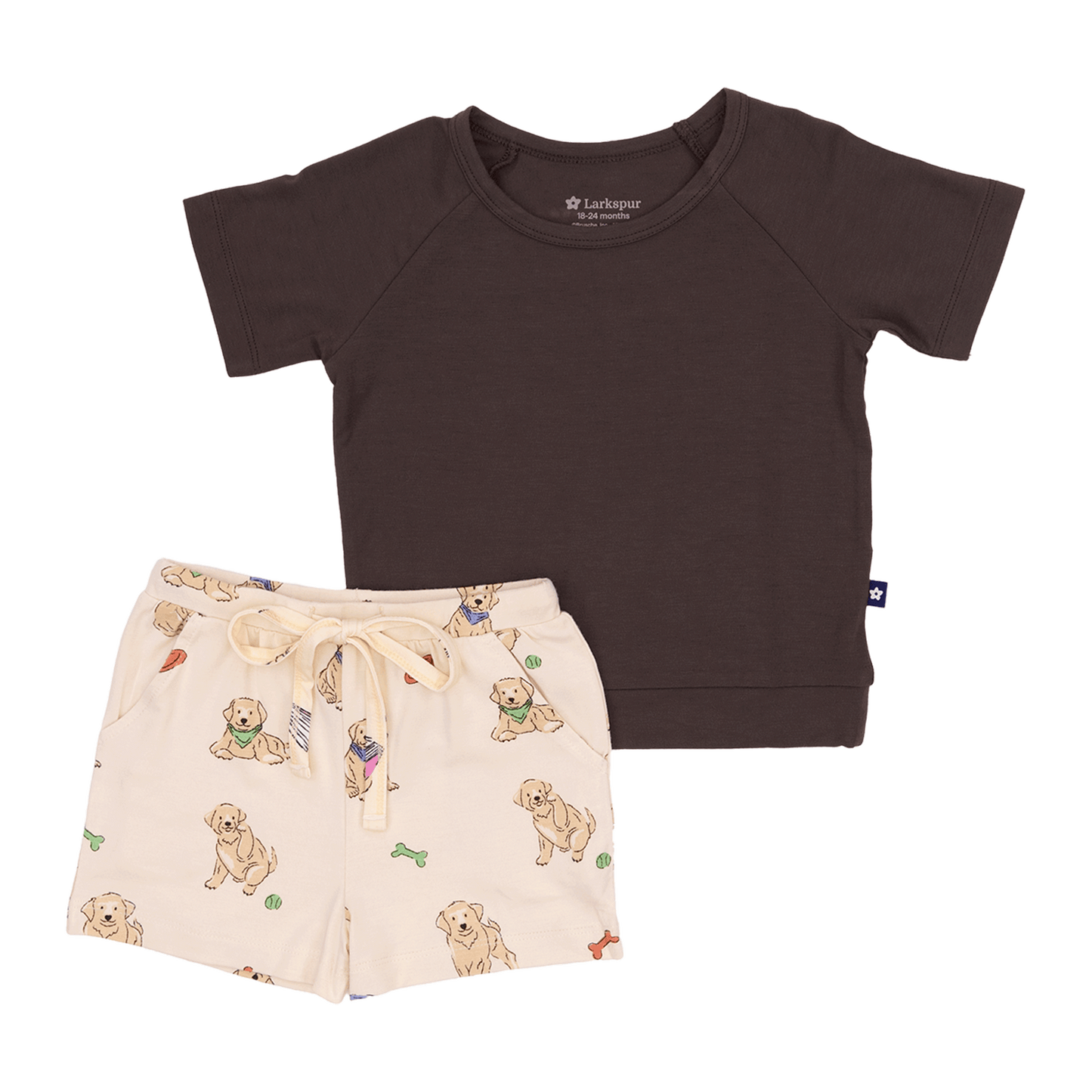 Jogger Set in Playful Pups
