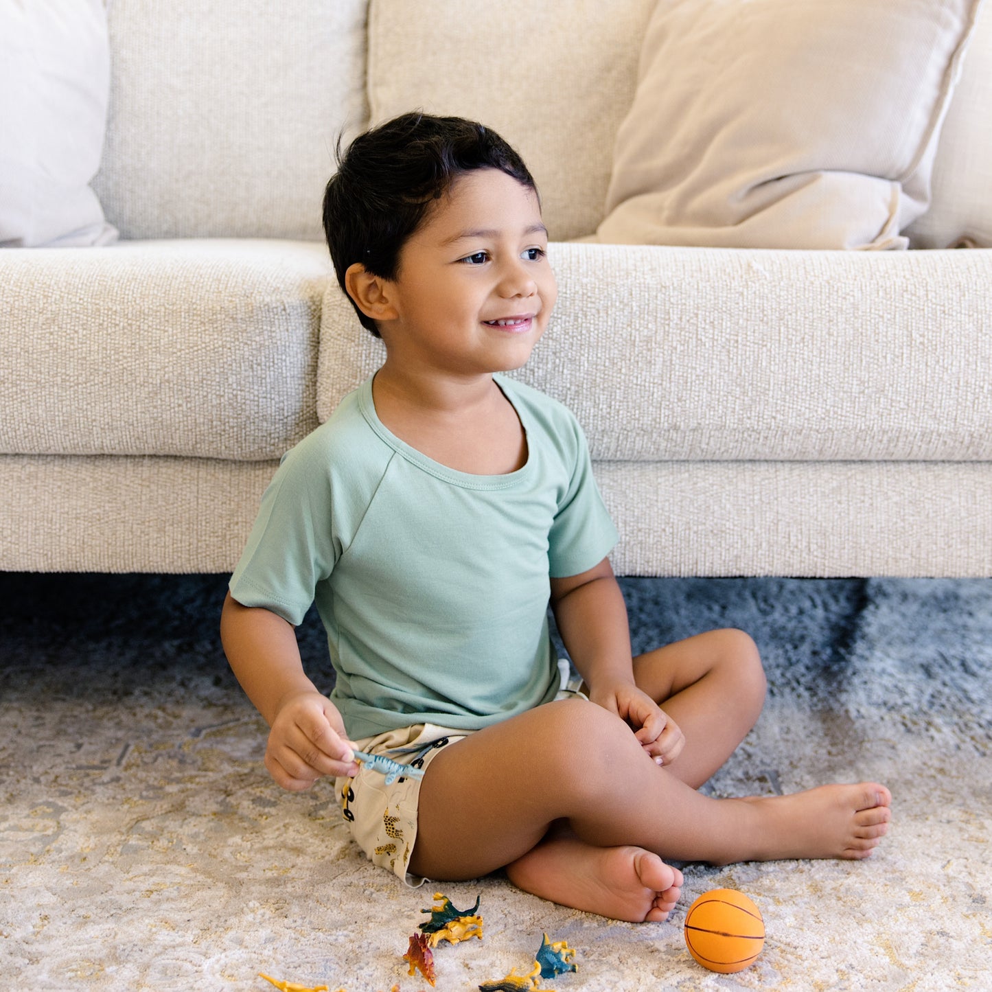 Jogger Set in Safari