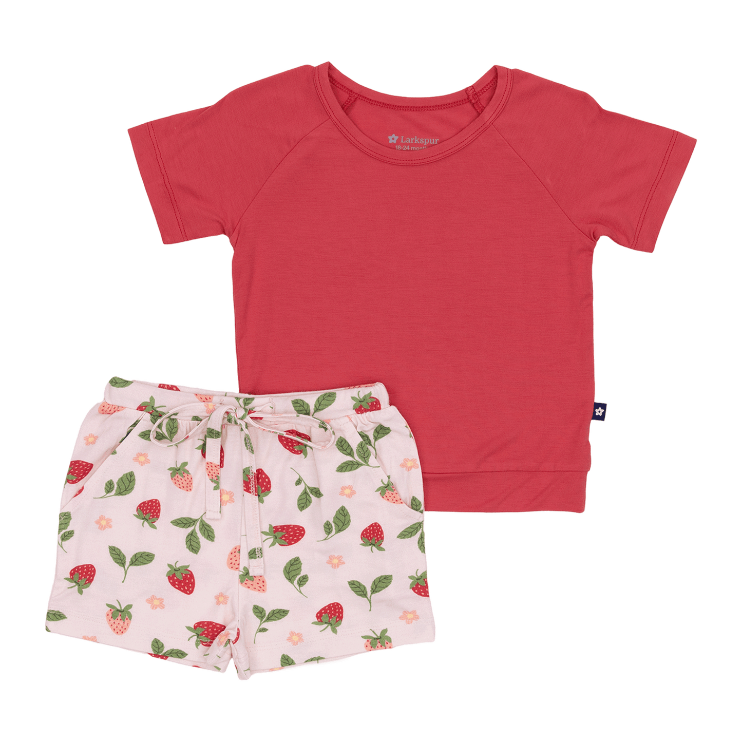 Jogger Set in Strawberry Fields