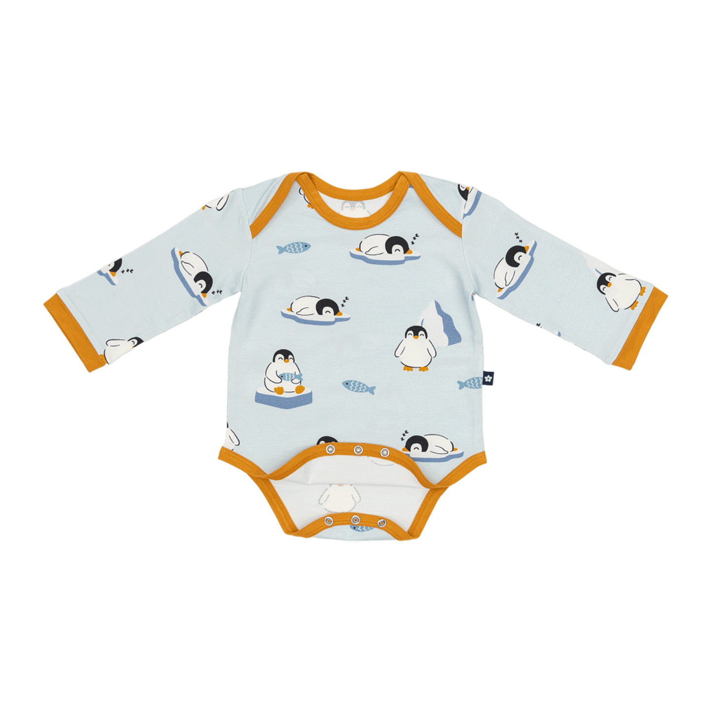 Long Sleeve Bodysuit in Waddle and Chill