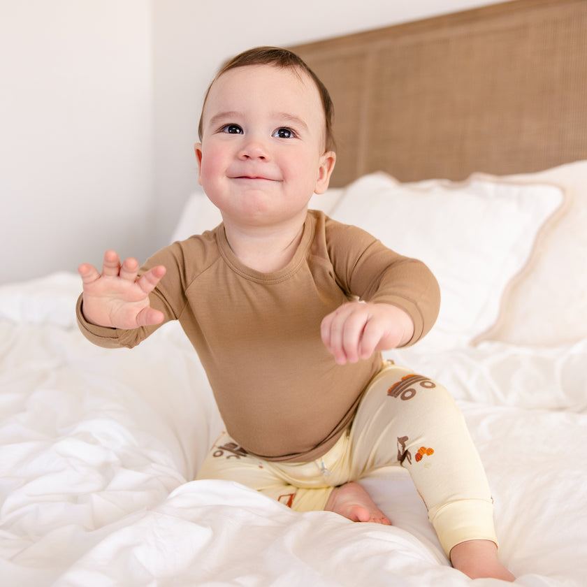 Long Sleeve Jogger Set in Autumn Harvest