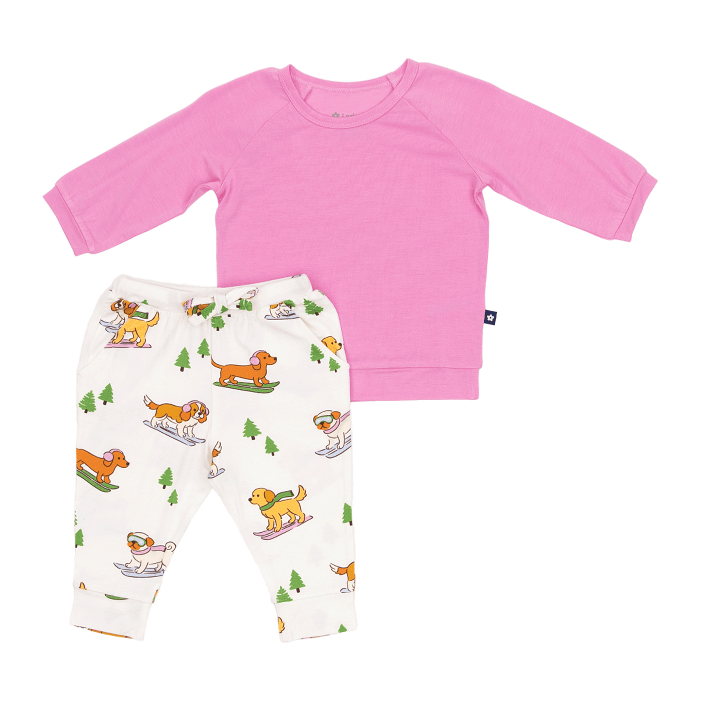 Long Sleeve Jogger Set in Pawder Patrol