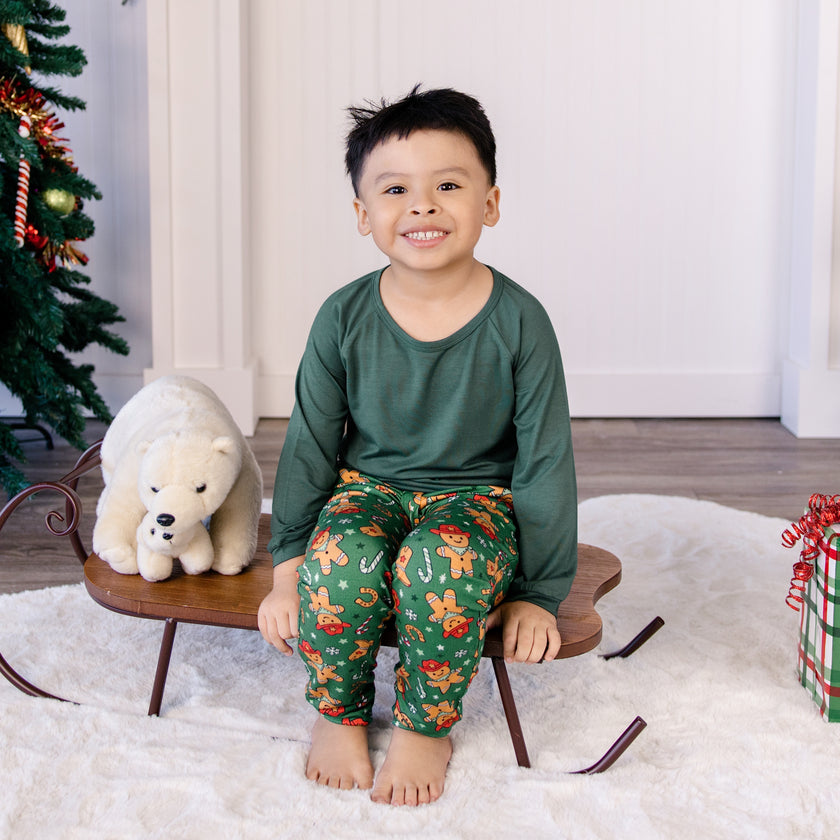 Long Sleeve Jogger Set in Yeehaw Treats