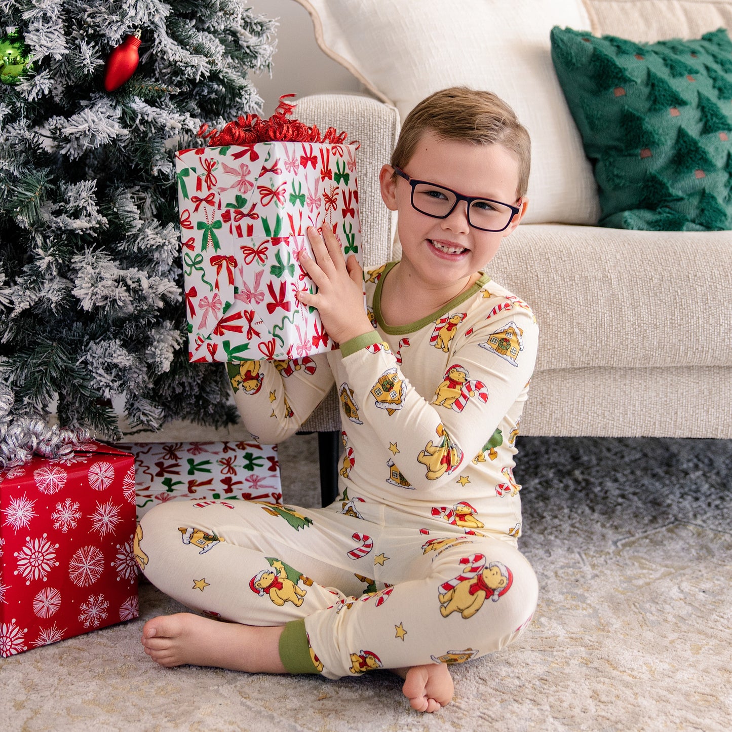 Long PJ Set in Beary Merry Christmas