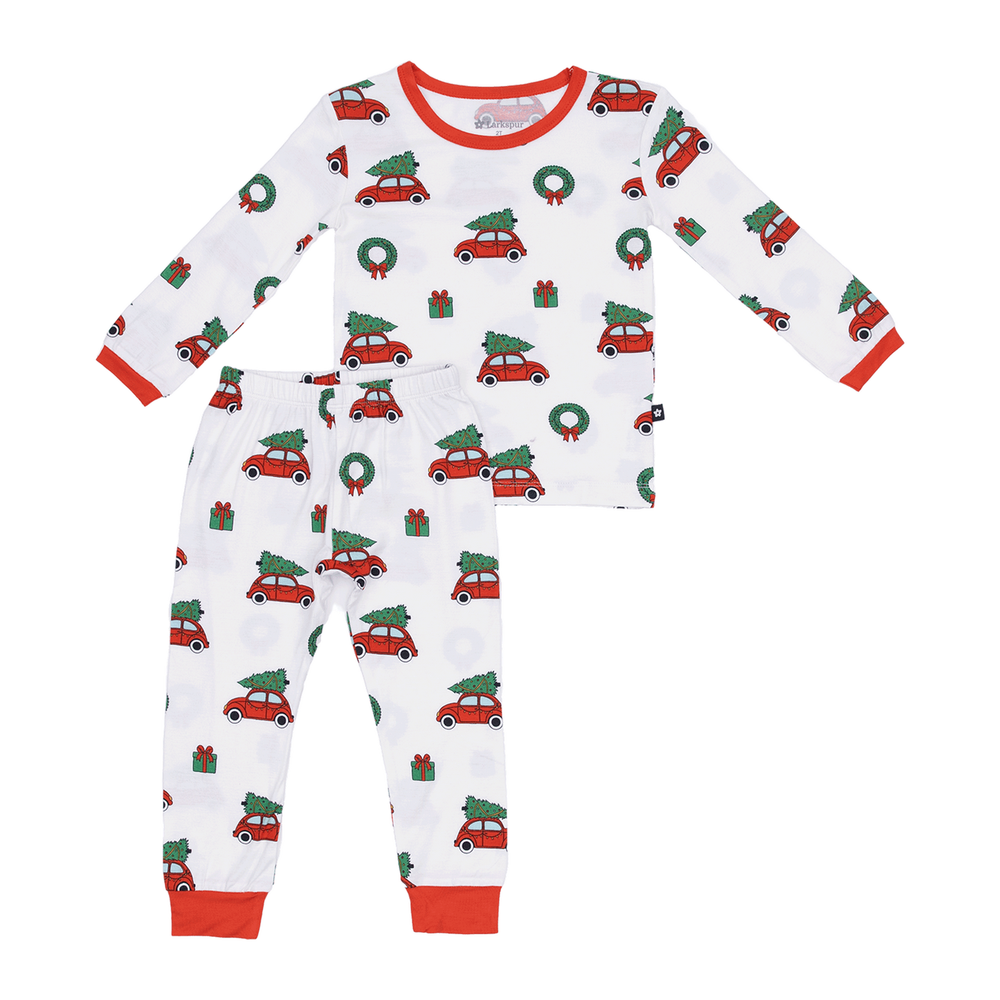 Long PJ Set in Jingle Cars
