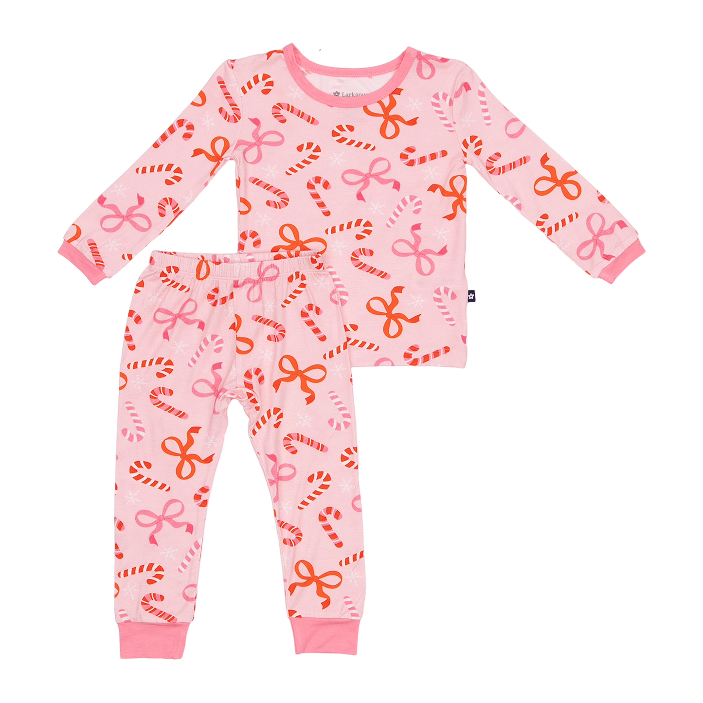 Long PJ Set in Ribbon and Cheer