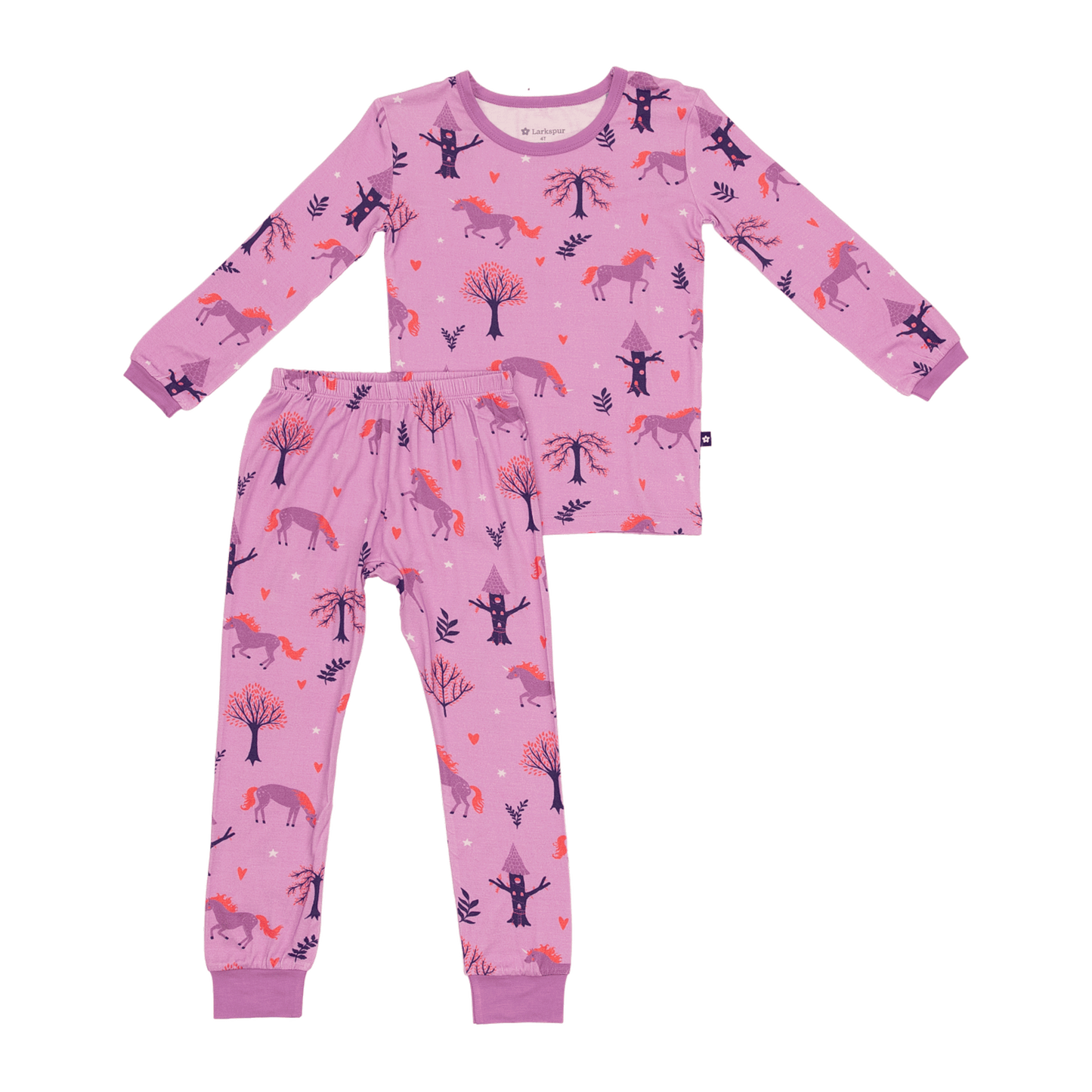 Long PJ Set in Unicorns