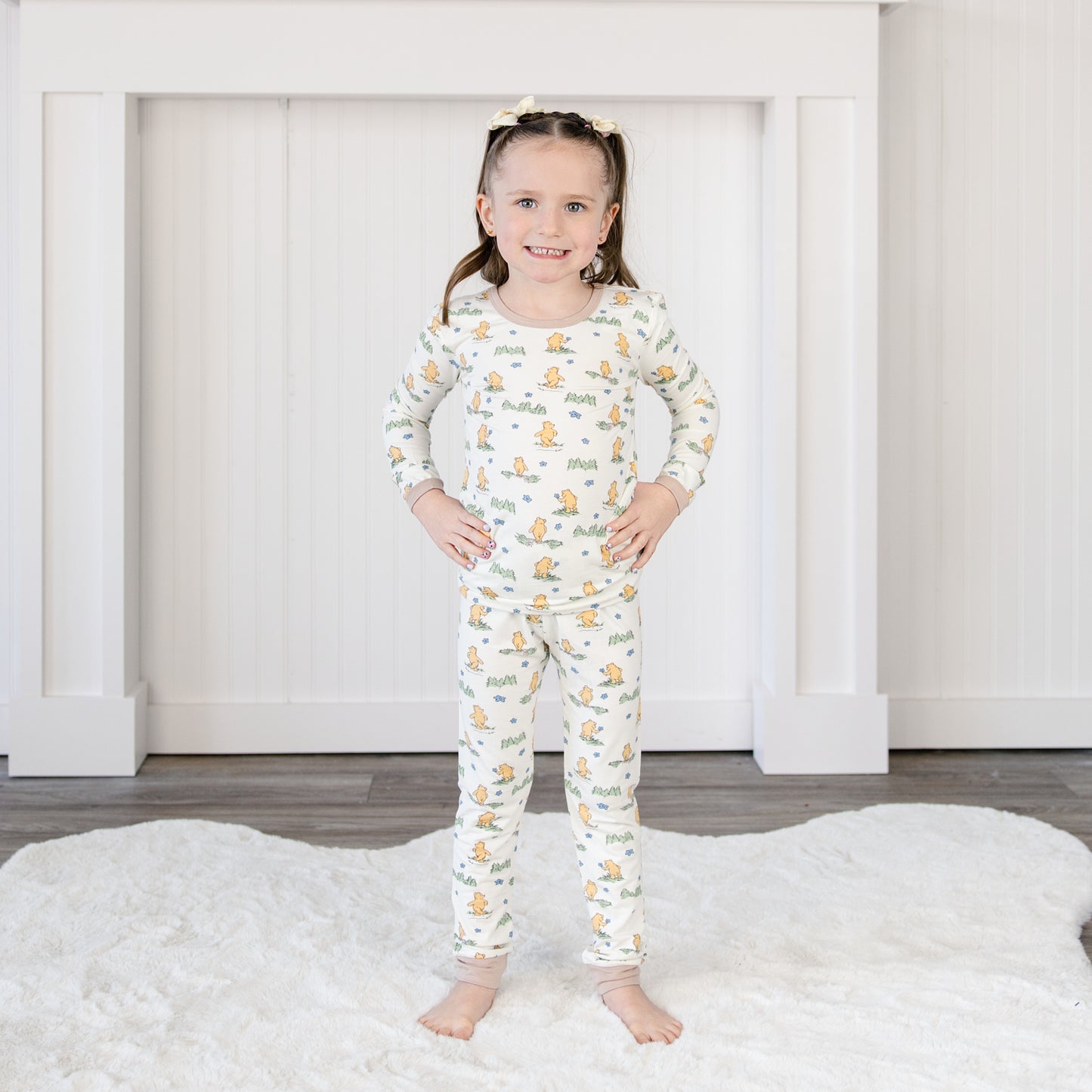 Long PJ Set in Woodland Journey