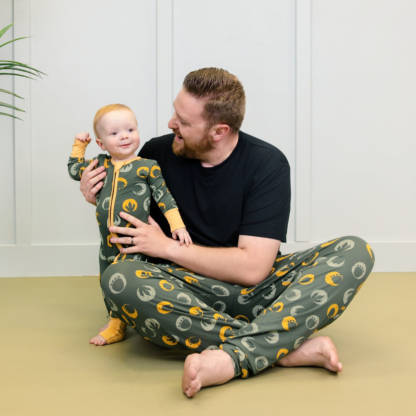 Men's Jogger Pant in Dino Dots