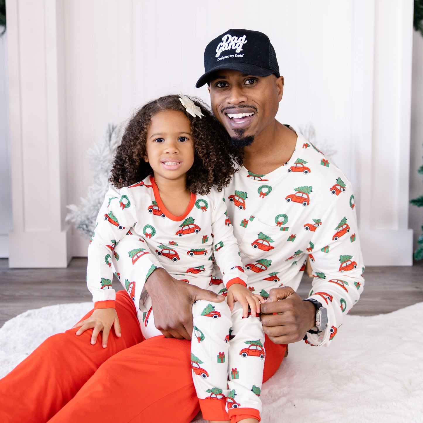 Men's Jogger Set in Jingle Cars