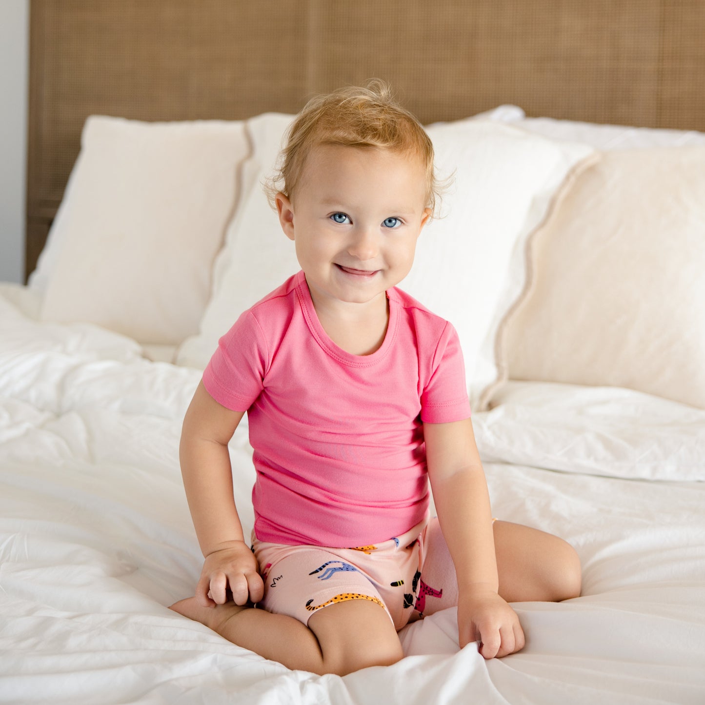 Short PJ Set in Jungle Cat