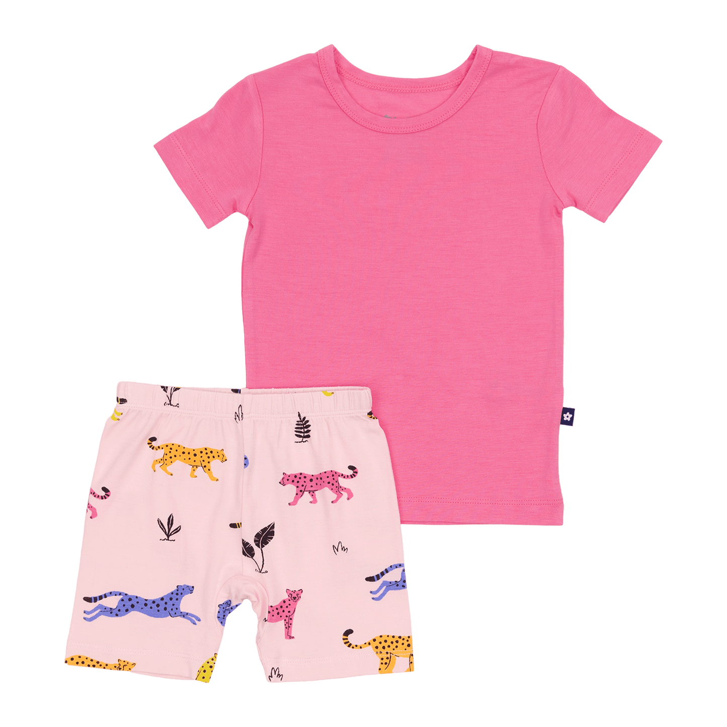 Short PJ Set in Jungle Cat