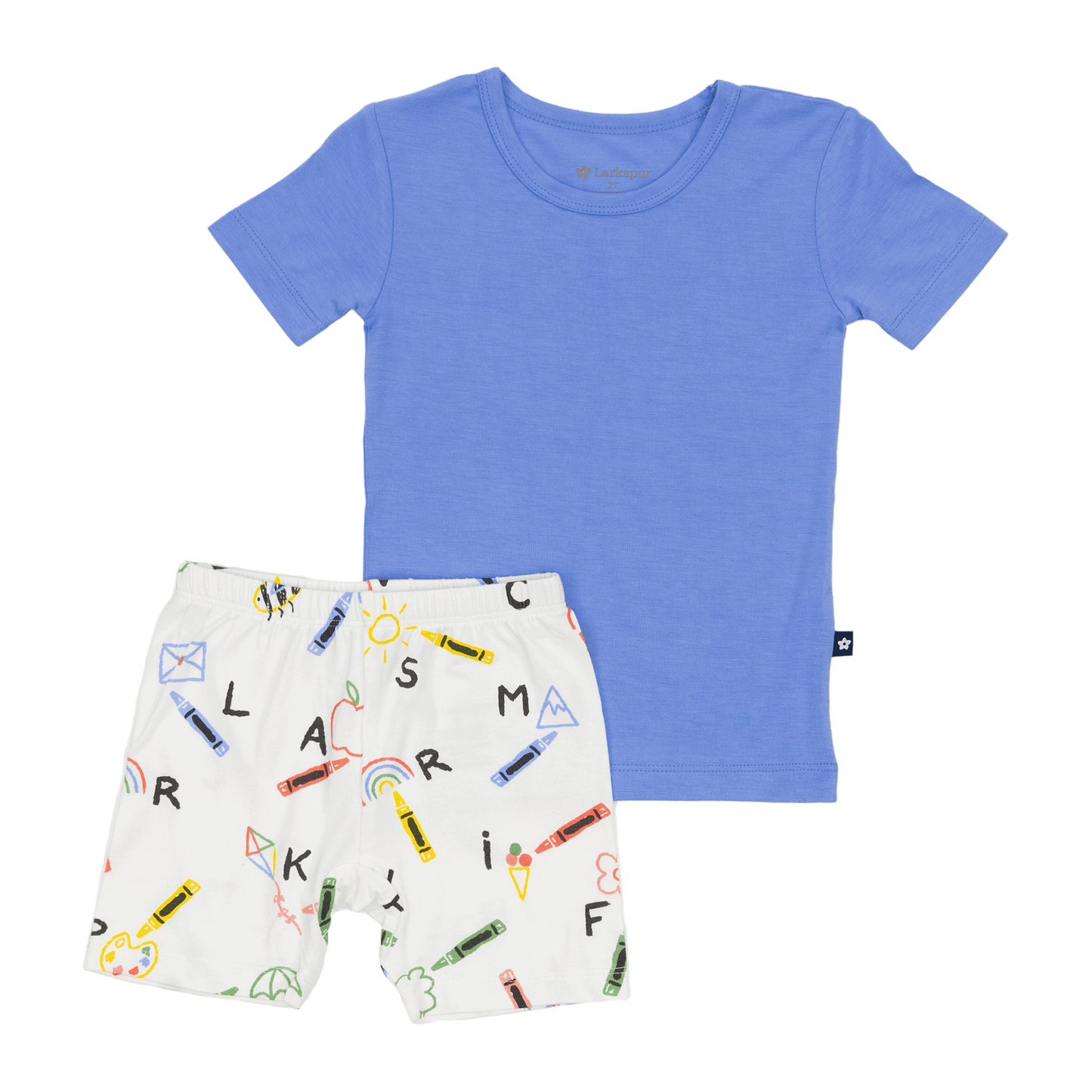 Short PJ Set in Lively Letters