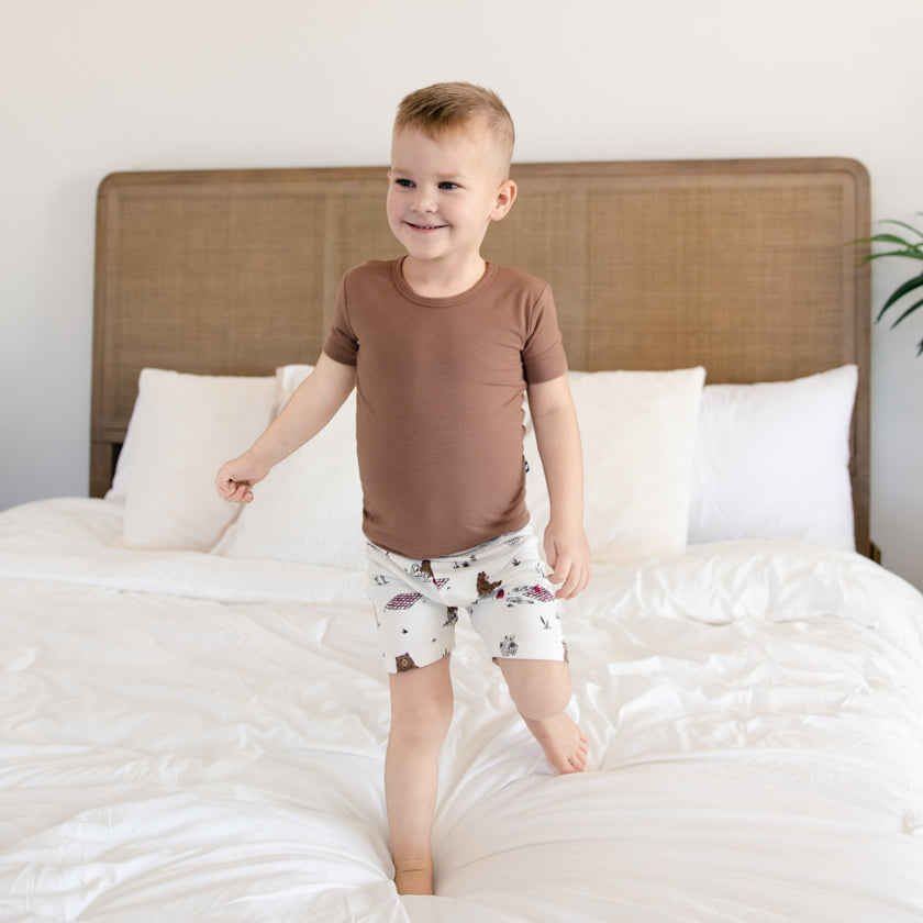 Short PJ Set in Picnic