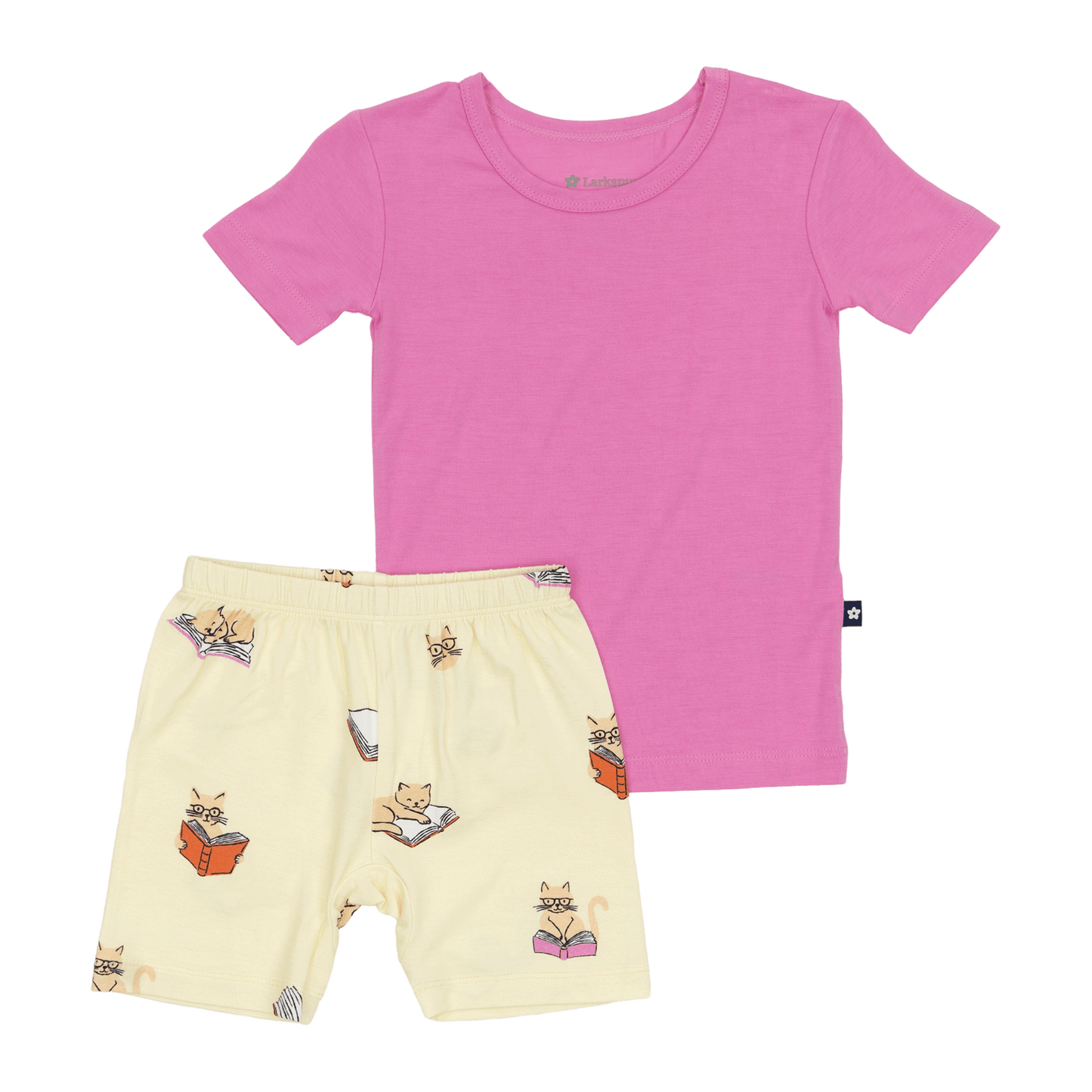 Short PJ Set in Whiskers and Words