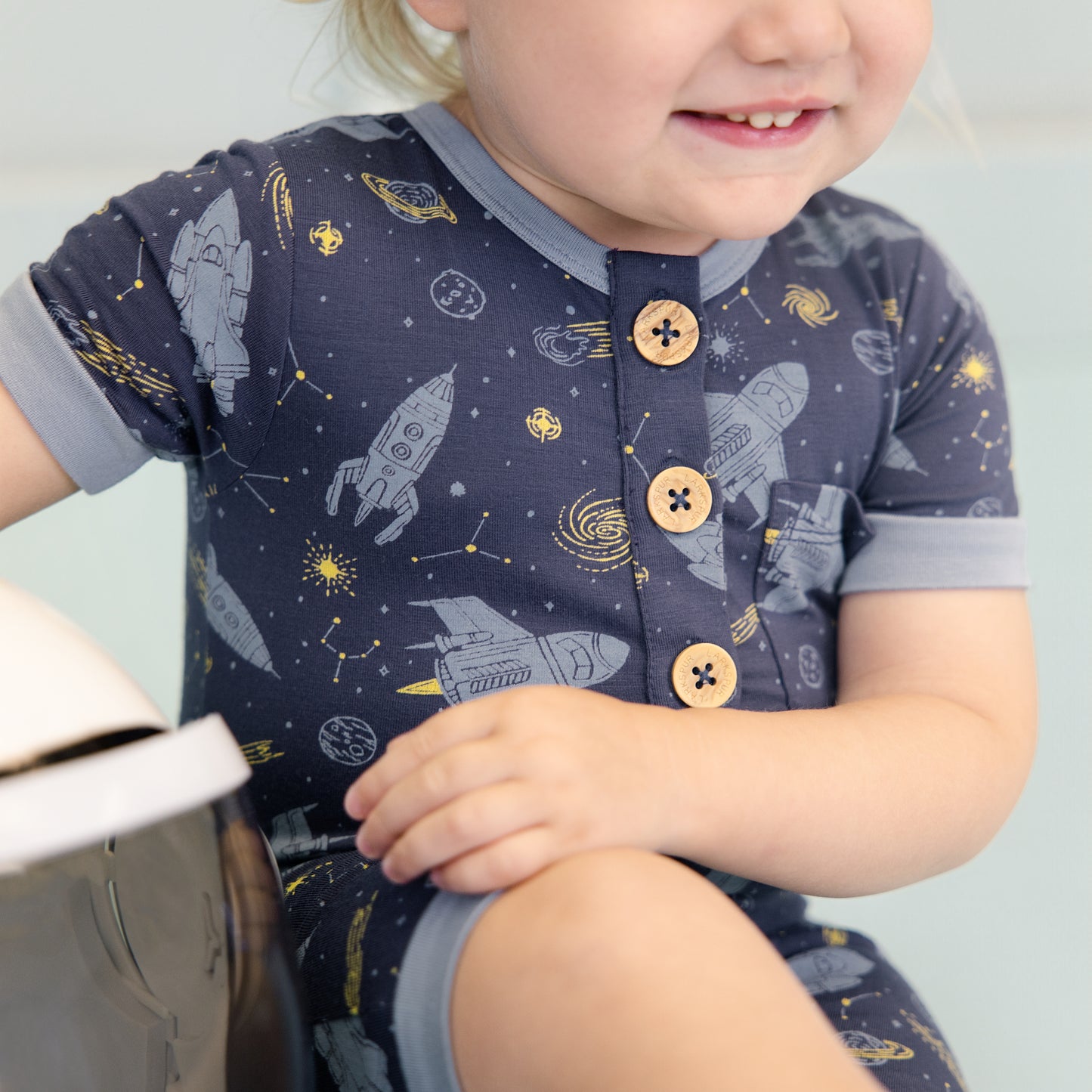 Short Romper in Starships