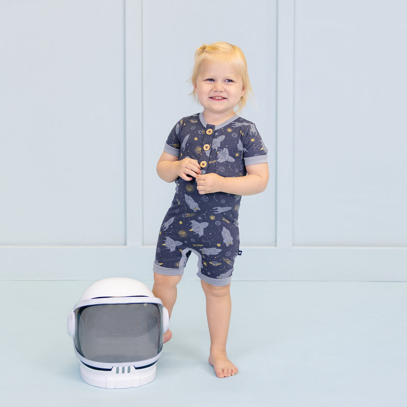 Short Romper in Starships