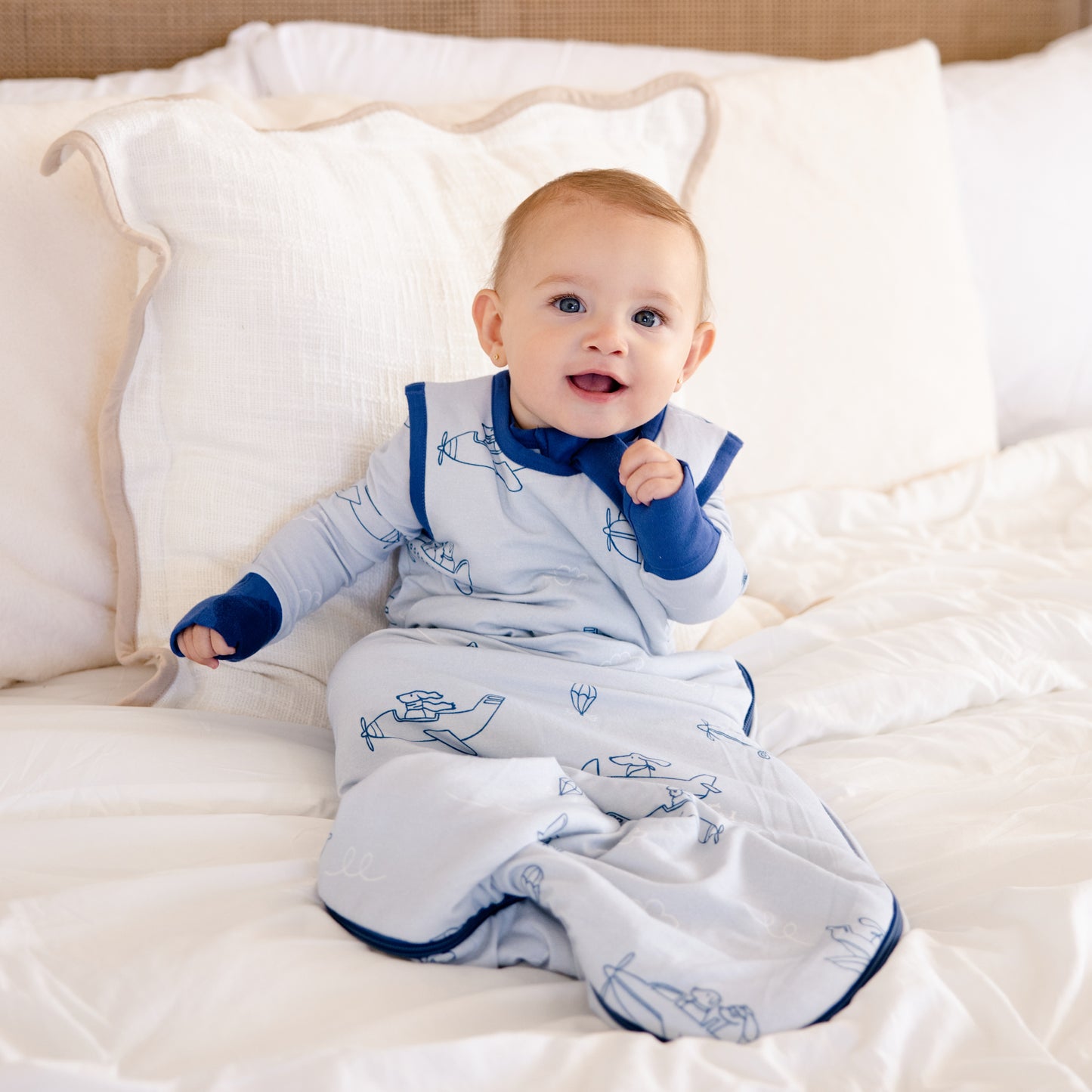 Sleep Sack in Flurry Fliers 1.0 TOG