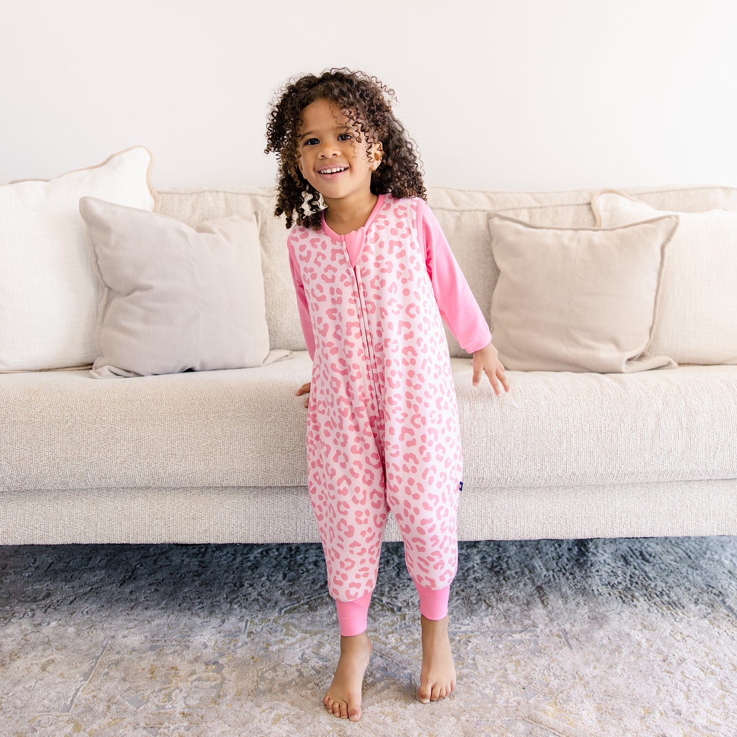 Sleep Sack Walker in Pink Leopard 1.0 TOG