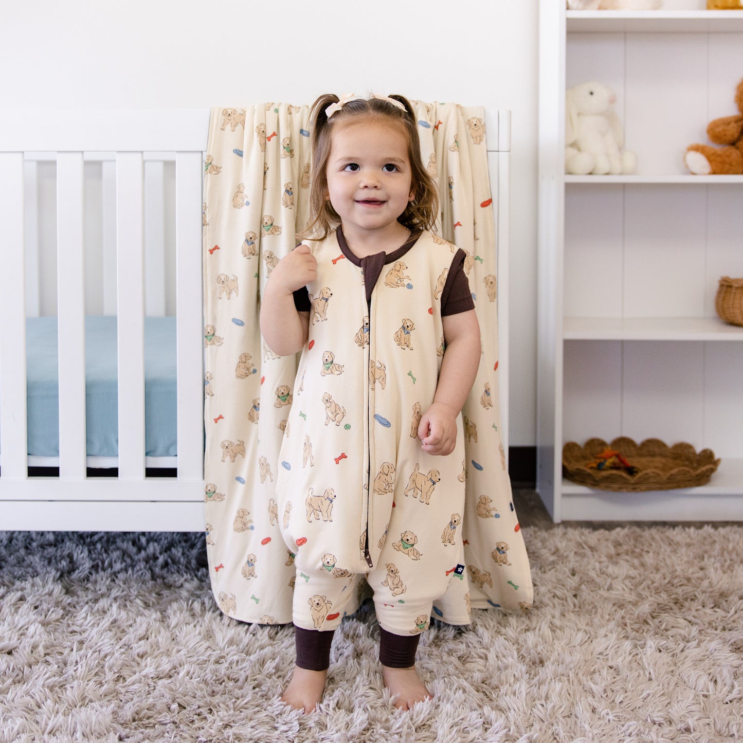 Sleep Sack Walker in Playful Pups 1.0 TOG