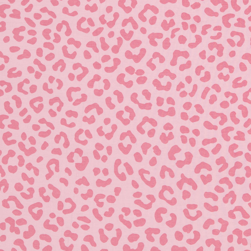 Toddler Blanket in Pink Leopard