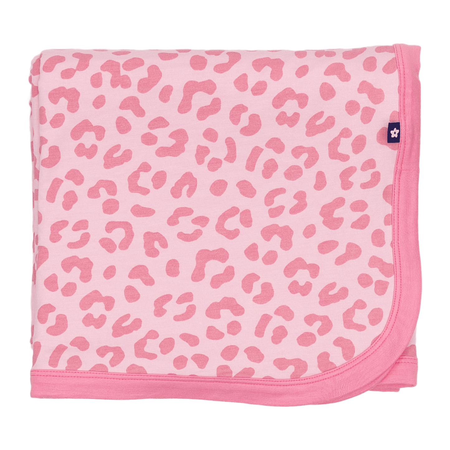 Toddler Blanket in Pink Leopard