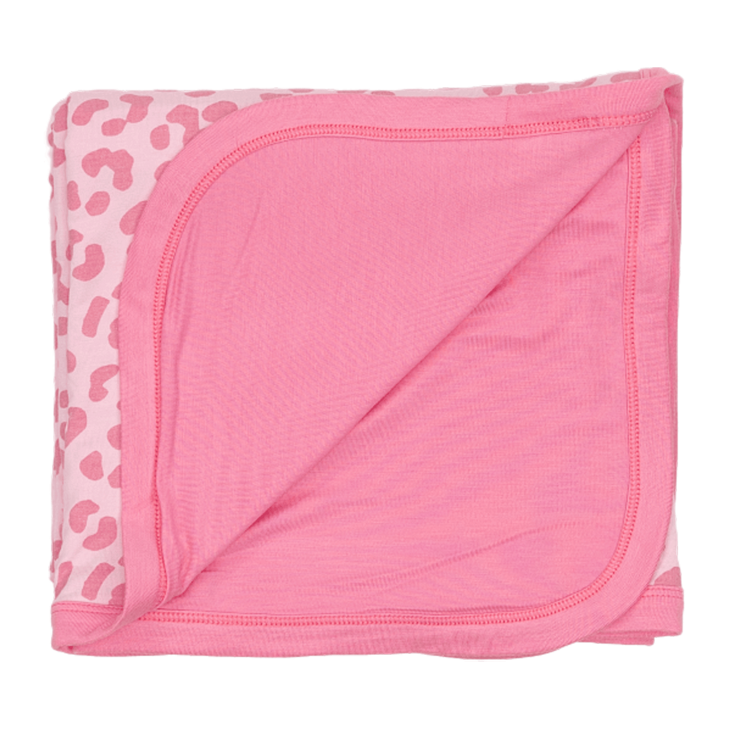 Toddler Blanket in Pink Leopard