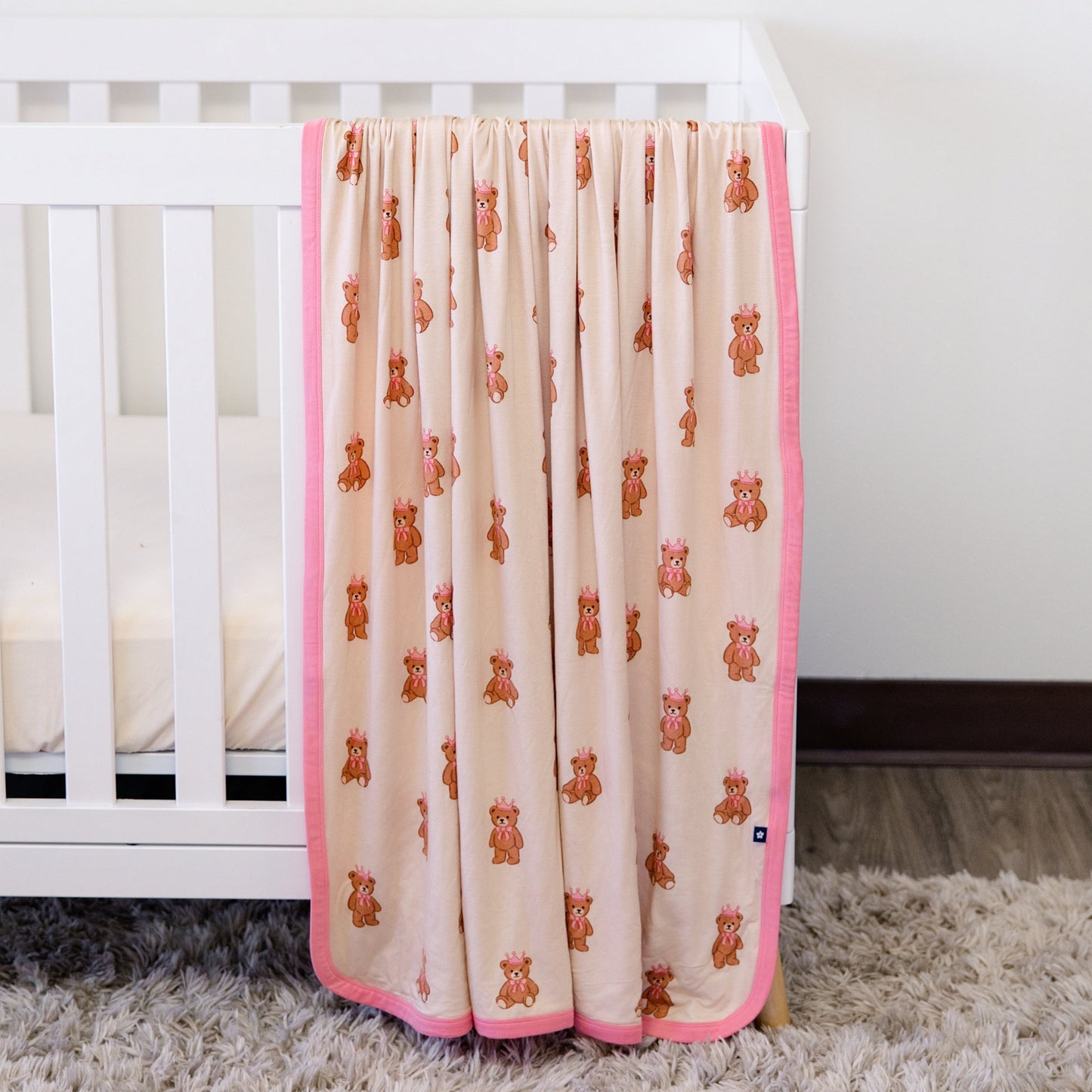 Toddler Blanket in Princess Bear