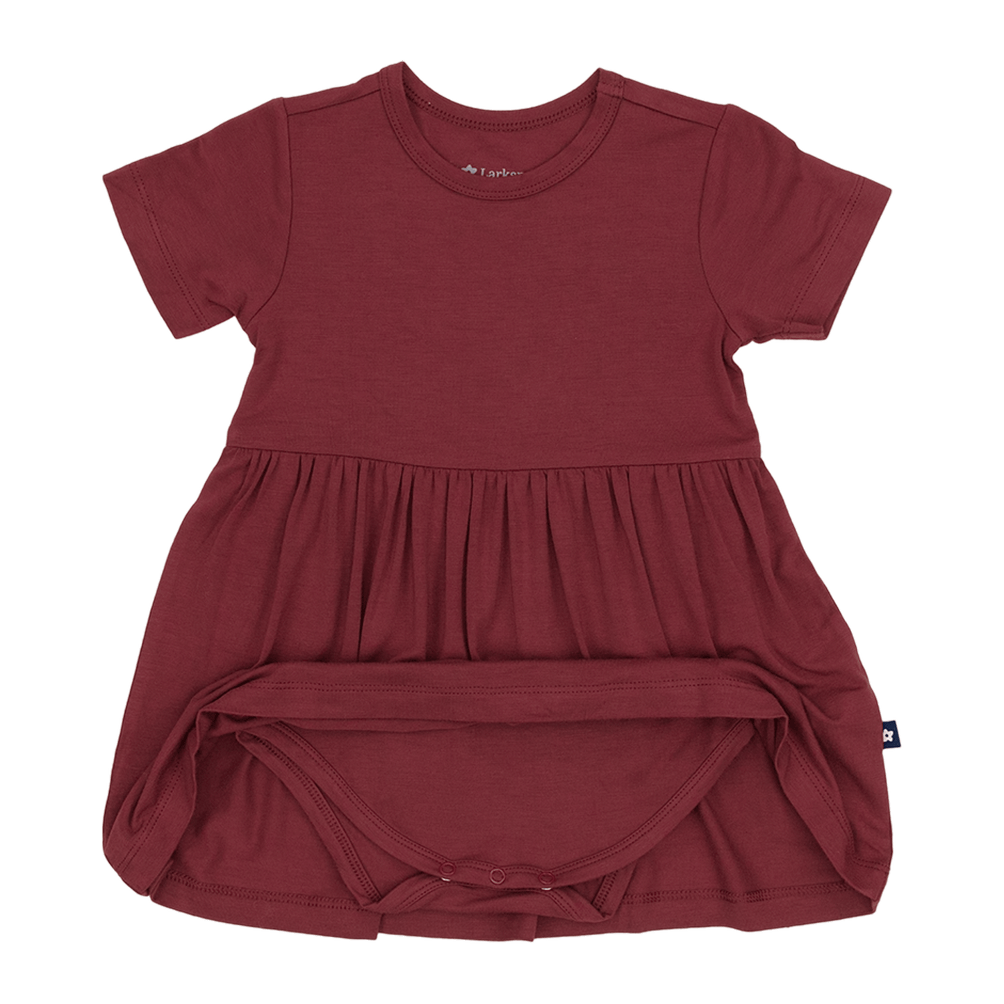 Twirl Dress in Crimson Canter