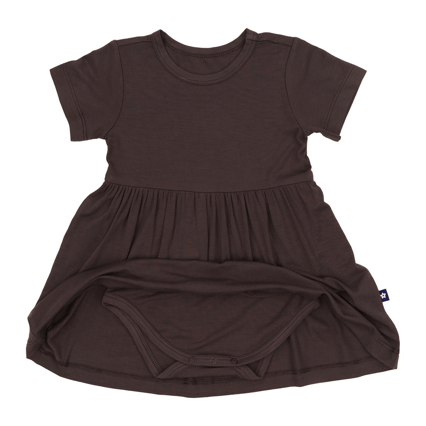 Twirl Dress in Hot Fudge