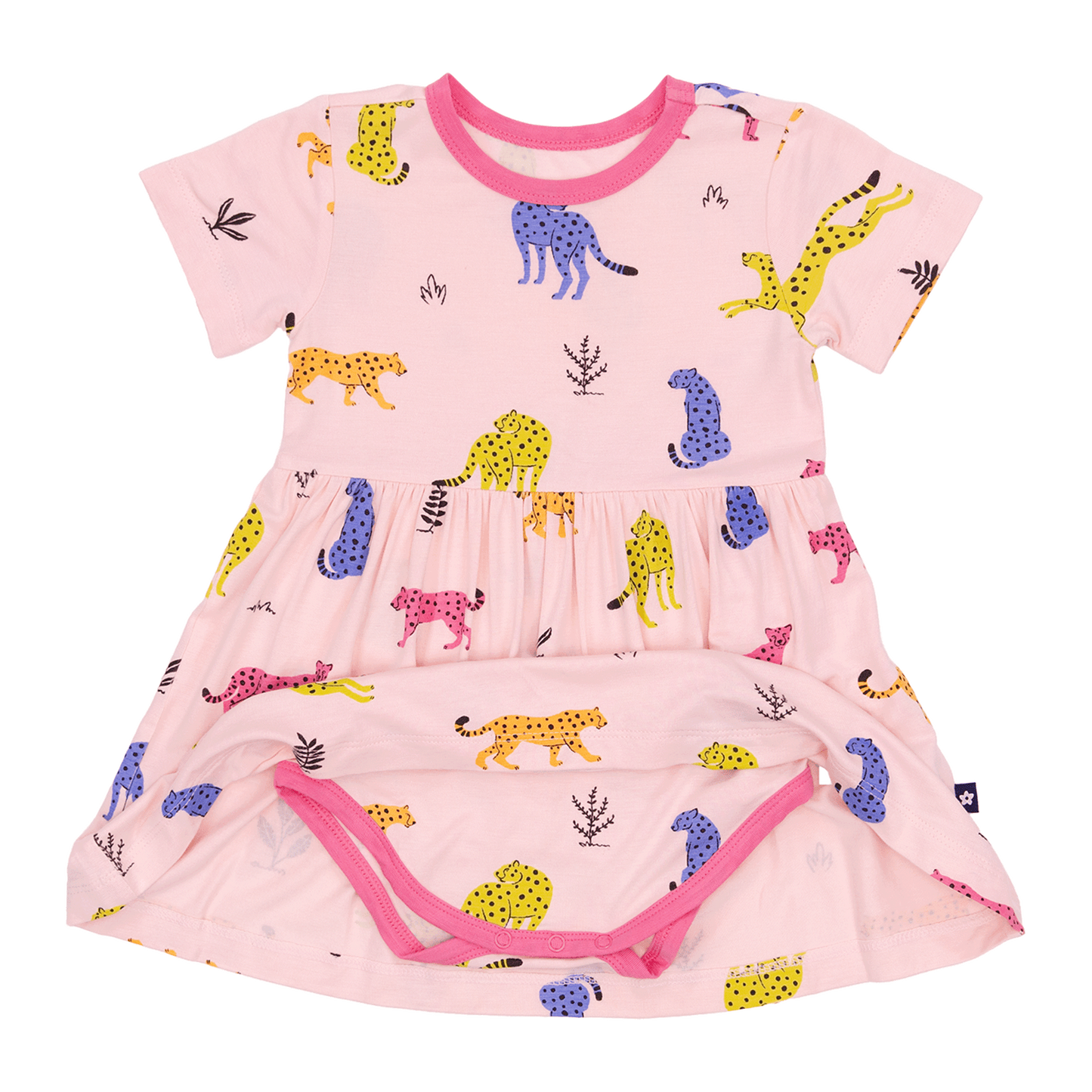 Twirl Dress in Jungle Cat
