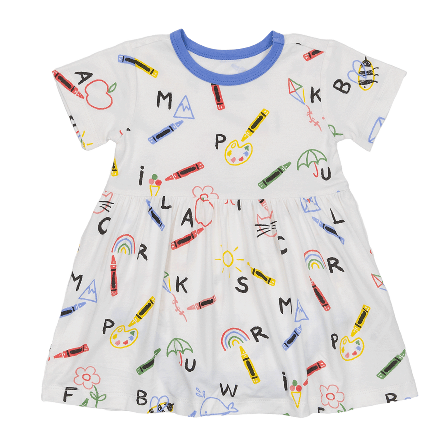 Twirl Dress in Lively Letters