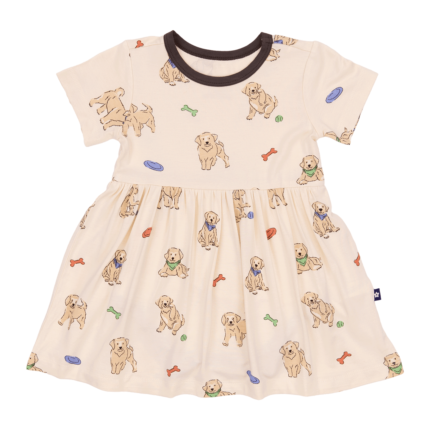 Twirl Dress in Playful Pups